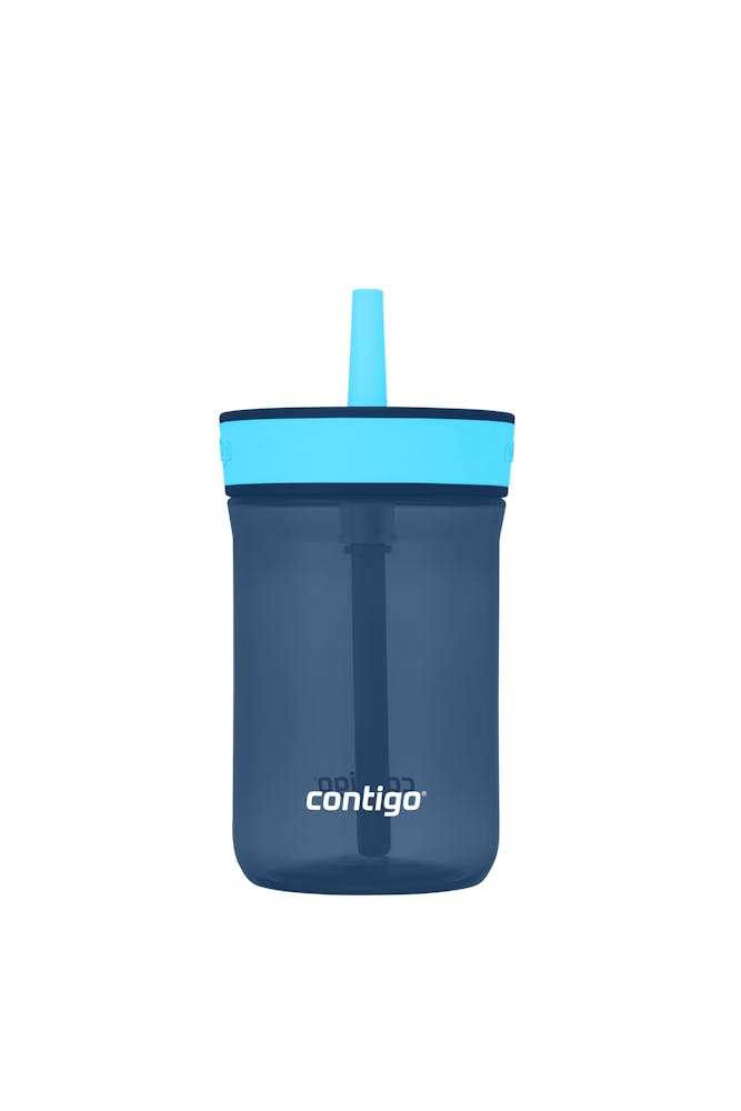 Kids’ Leighton Straw Tumbler with Spill-Proof Leak-Proof Lid, 14oz T9